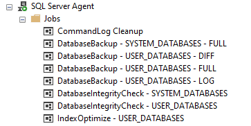 List of SQL Server maintenance tasks