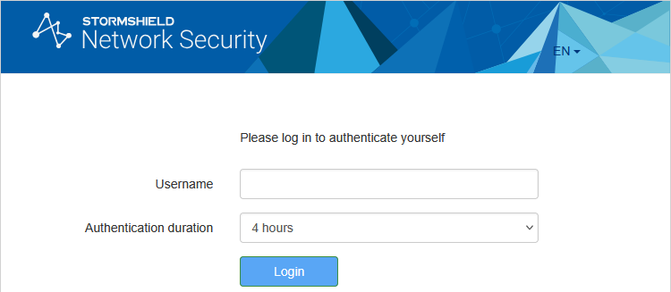 Image showing captive portal login page