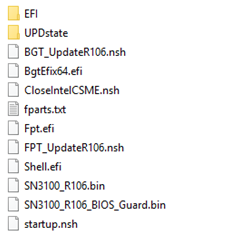 Contenu de l'archive SN3100_BIOS_R106.zip